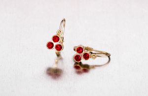 Arany bébi és gyermek fülbevaló k.p-ld-442 - Arany gyerek fülbevaló