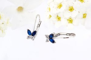 Arany bébi és gyermek fülbevaló x.-a140.4.10f-k - 